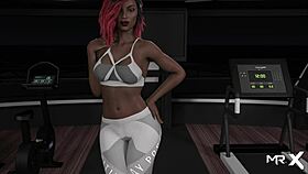 Does Waterworld's milf get her ass fingered with blowjob?