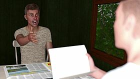 Girlfriend's excitement in game porn story 2