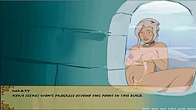 Busty Korra Gives Handjob in Trainer Book 5