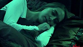 Scarlett, Serena, and Cadence scissoring passionately