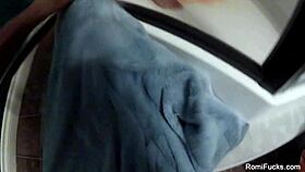 Romi Rain Behind Scenes With Big Tits