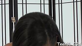 Conquering a huge rod in missionary pov with tight pussy cumshot!