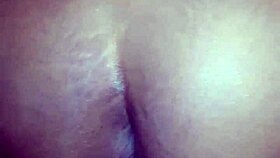 Amateur black babe bent over for doggystyle fuck