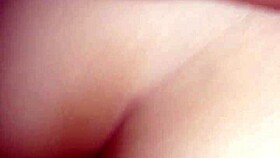 Married couple enjoys anal sex at home.