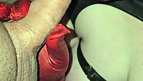 does a huge cum load on gummy candies make her eat them with pleasure?