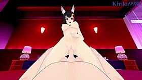 Houshou Marine And Ookami Mio Share Intense Moments In Hololive Vtuber Pov