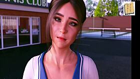 Being a dik chick route 51 kiss with jill in changing rooms