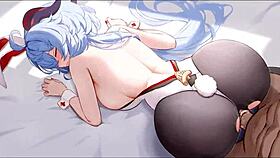 Animated cartoon video featuring big ass and creampie scenes