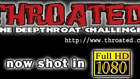 young girl gives illustrious blowjobs with deepthroat and ball licking before fucking