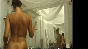 Check out mature bathroom hardcore sex!