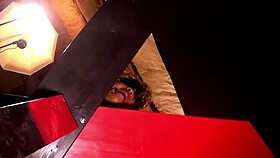 in the dungeon, don whoe guides nina rivera through a bound exploration with latina and ebony elements