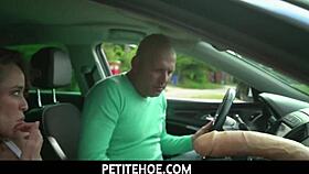 hey, the teen receives a dildo as a christmas present from the neighbor