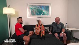 working out with husband's stepbrother in high definition video