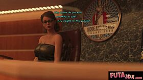 फुटा3डीएक्स कोर्टहाउस ड्रामा हॉट एएफ ज्यूसी थ्रीसम में बदल जाता है, ओप्स