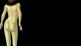 An Animated 3d Cartoon Sex Video Of A Beautiful Girl Giving Sexy Poses In Many Positions.