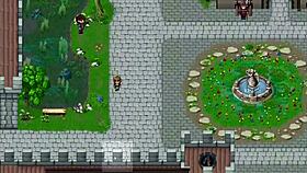 i'm playing henteria chronicles part 2. it's an anime game with cheating scenes and pixel art.