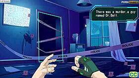 lets play cybersex 2077, big tits and assfucking creampie