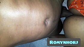 Fat teen takes big black cock in her ass on webcam while friend narrates