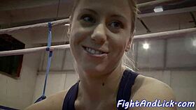 Are These Lesbian Beauties Licking Each Other's Pussies in Glamour Wrestling?