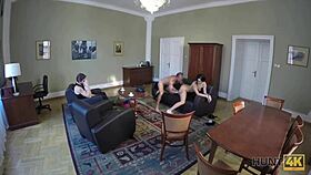 Heyy, watch this slutty girl earn cash with her pussy! 💦