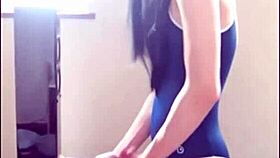 shemale getting freaky with that plastic cock alone?