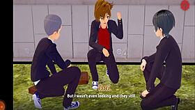 Hg Devil Academy DXD anime porn parody with blowjob scenes 😏