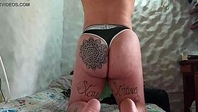 lucky delivery guy meets mature woman in stockings