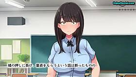 Girls enroll in former boys school and enjoy hentai adventures