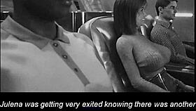 Julenas 3d adventures with interracial riding and upskirt sex