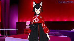 Houshou Marine And Ookami Mio Share Intense Moments In Hololive Vtuber Pov