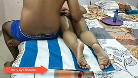 Today Jiya Bhabi Takes Full Body Massage From Hot Sexy Boy!