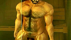 Heyward Trains Cheerleader for Huge Cock in Sauna After Practice.