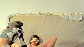 Findom dominatrix dominates with assplay and fingering