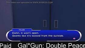 Gal gun double peace episode 4-1 in anime game style