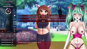 Magicalmysticva plays my hero academia porn game stream with sexy hentai tuition