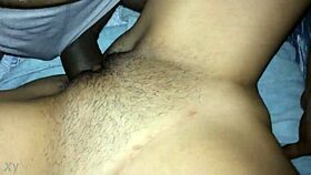 Skinny girl with big ass poses casually