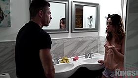 this filthy kings video has step-sis revealing her sexual secrets in various positions