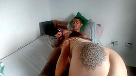 Latina Neighbor Convinces Me To Fuck Her Ass