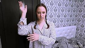 i gave my stepbrother a sweet birthday blowjob gift