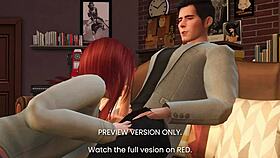 how i fucked your godmother in this 3d hentai preview... oh man