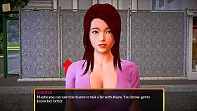 Wow, my new family with big tits!