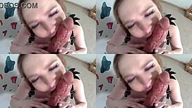 jerk off to my boyfriend's dick in this wild pmv video