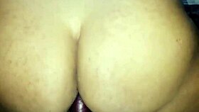 amateur indian whore gets her ass fucked bareback while riding 😈