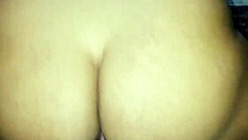 amateur indian whore gets her ass fucked bareback while riding 😈