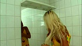 Vintage solo masturbation session with blonde teen girls