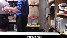 lifter4k slut young thief naomi nash in officers lap 😏