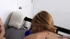 Teen with perfect pussy in creampie competition 😏