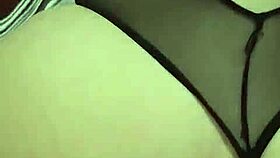 Latina milf brought by husband for first time