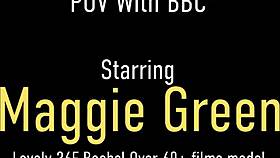 Watch Maggie Green Bent Over for a Crazy Fuck Fest with Huge Dick!