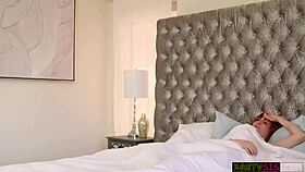 Cute Madi Collins, The Brunette Amateur Pornstar, Feels Better With Stepbro's Blowjob, Doggystyle Ass Fucking, And Big Cock Cumshot In Reality Scene.